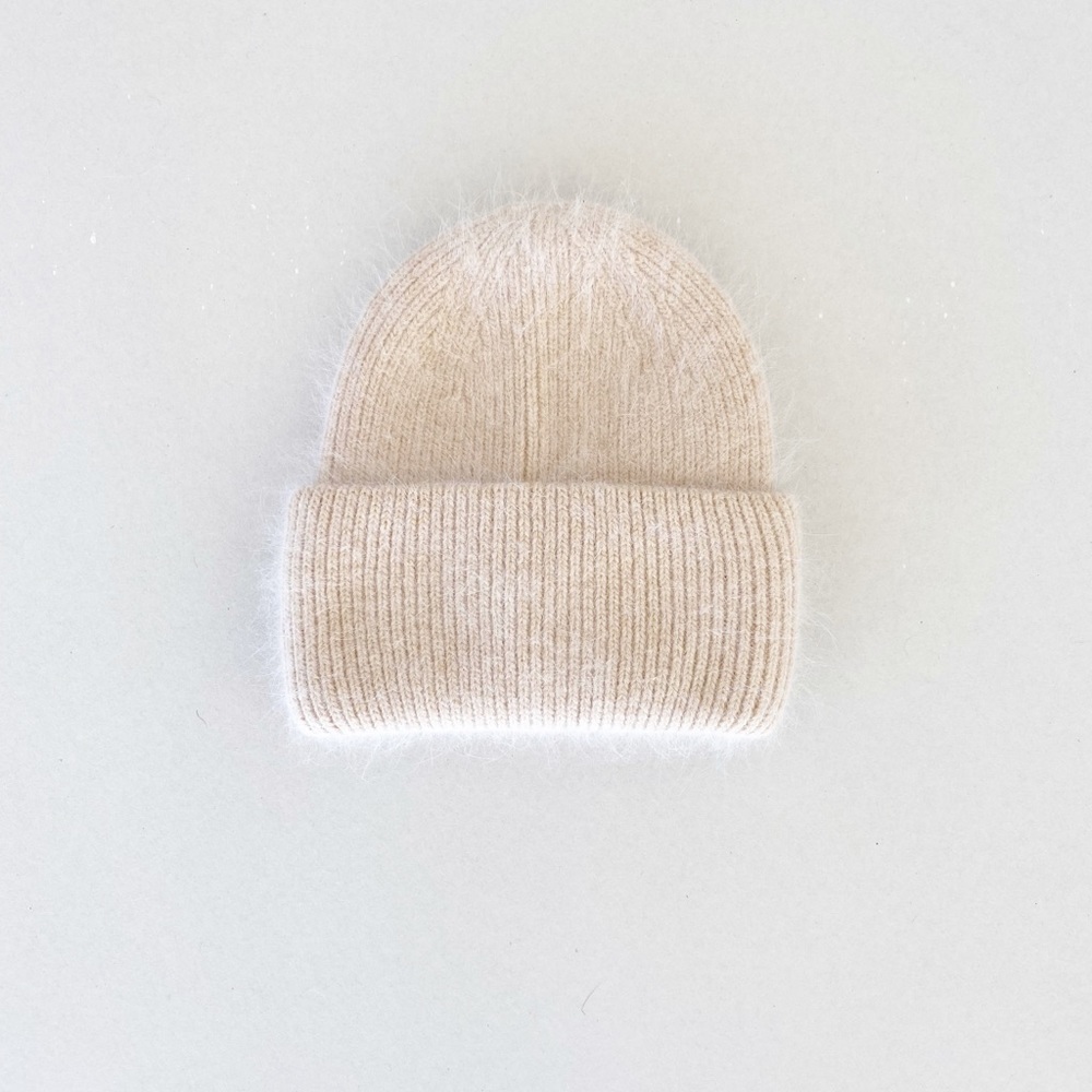 NWT Knit Rabbit Fur Toques - Picture 5 of 10